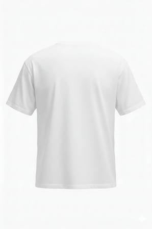 Camp Lazlo T-Shirt - Beyaz Baskılı Oversize Bisiklet Yaka Kısa Kol Bol