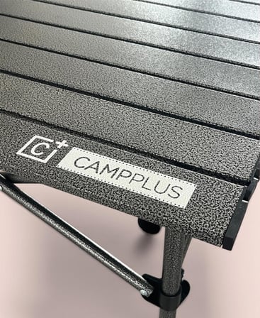 Campplus Yayla Ekstra Büyük Boy Katlanabilir Kamp Masası Teleskopik Ayaklı 120X55 cm