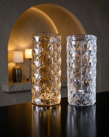 Gece Lambası Kristal Işık Dokunmatik Şarjlı UCZKRİSTALLAMBA2
