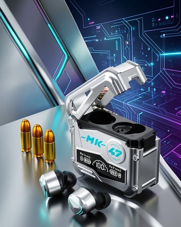 Kablosuz Kulaklık Bluetooth 5.0 ANC Aktif Gürültü Engelleme UCZMK47KULAKLIK1
