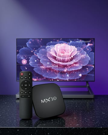 TV Kutusu 4K UHD 4 Çekirdekli Wi-Fi Bağlantılı UCZMXBOXS3