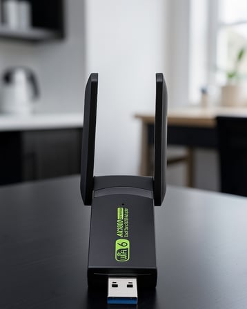 Kablosuz Wifi Adaptör Çift Bantlı UCZWİFİADAPTÖR1