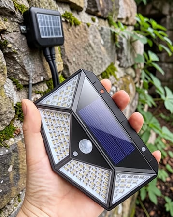 Güneş Enerjili Bahçe Lambası 100 LED UCZYX100LAMBA2