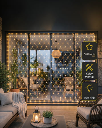 Balkon ve Teras Işıkları Gün Işığı LED UCZZ3MAĞLED-2