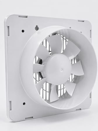150 mm Havalandırma Aspiratörü 320 m³/h 20 W Duvar ve Tavan Montajlı