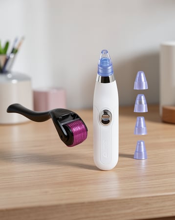 Dermaroller + Siyah Nokta Temizleyici Setı UCZZSYHNOKTADRMROLLER-2