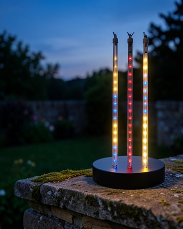 10 Çubuklu RGB LED Süs Işığı UCZZZ10ÇUBUKLUDEKORLED-9