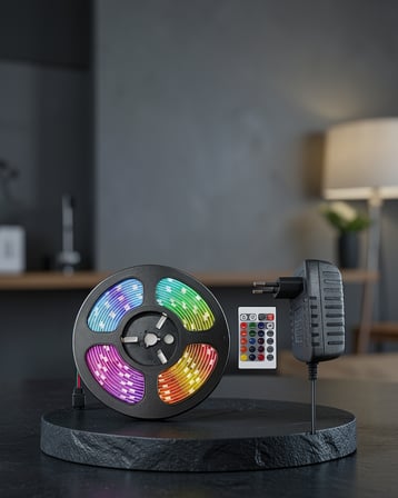 Renkli LED Şerit Suya Dayanıklı UCZZZ10ŞERİTLED-1