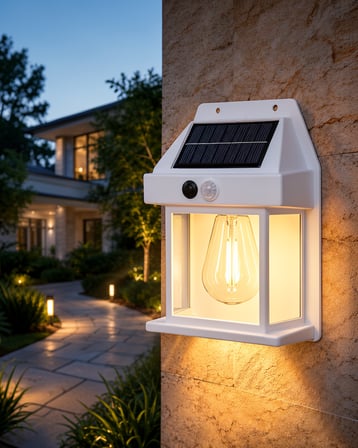 Sensörlü Solar Dış Duvar Lambası UCZZZBK888-7