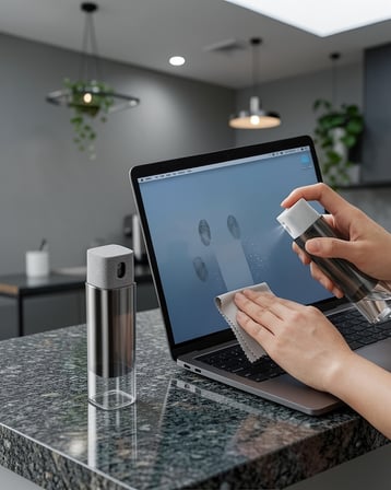 Ekran Temizleme Sprey Şişesi Kompakt 110 ml