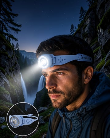 LED Kafa Lambası Su Geçirmez UCZZZHS226-7