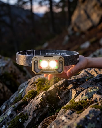 Şarjlı LED Kafa Lambası UCZZZHS230-5