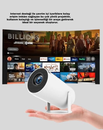 2.4G Kablosuz Oyun ve Film Projeksiyonu UCZZZHYOYUN300PROJEKSİYON-1