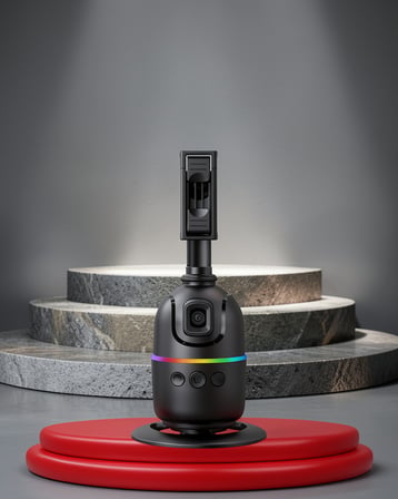 Otomatik Yüz Takipli 360° Döner Gimbal Stand UCZZZP03TRİPOD-4