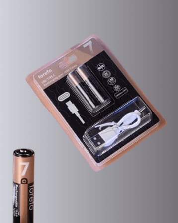 USB Type-C Şarjlı AAA Lityum Pil 1000+ Şarj Döngüsü UCZZZŞARJLIPİL