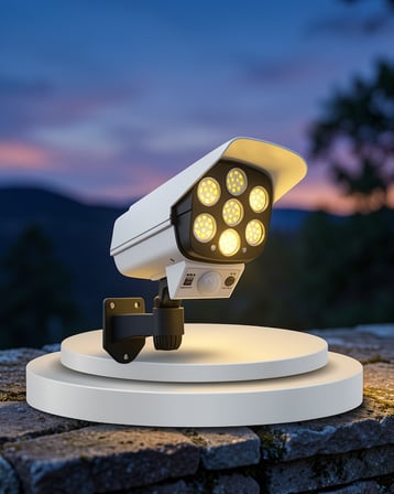 Solar Şarjlı Led Güvenlik Lambası Kamera Tasarımı Uczzzv070Solarlamba-1