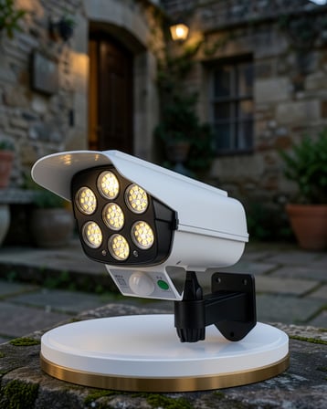 Kamera Görünümlü Solar LED Bahçe Duvar Lambası UCZZZV070SOLARLAMBA-3