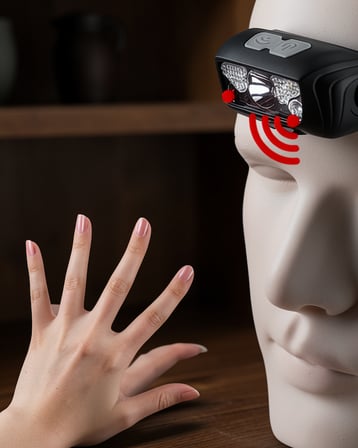 Kafa Lambası 4 Mod Hareket Sensörlü UUCZHS43LAMBB