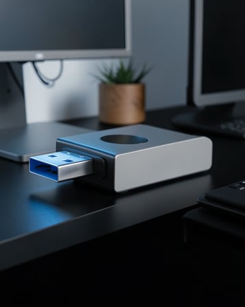 USB 3.0 Destekli Dual Band Wifi Alıcı Adaptör UUCZWİFİADAPTÖR3