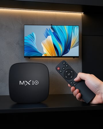 Android 7.1 TV kutusu 2.4G Wi-Fi Mx Box UUCZZZMXBOXSSSS1