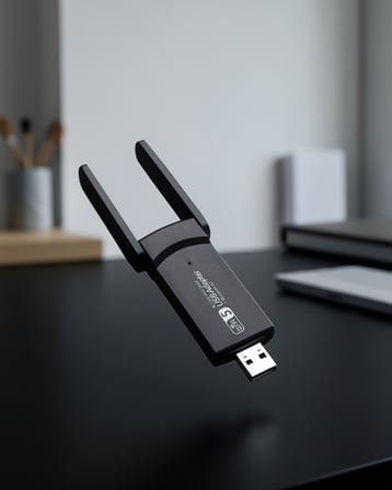 USB WiFi Adaptör 1200 Mbps UUCZZZWİFİADAPTÖR