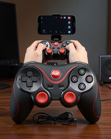 X3GAMEPAD Oyun Kolu 2.4G Bluetooth