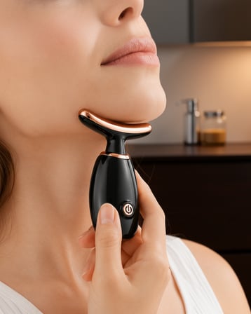 Yüz Masaj Cihazı Ultrasonik Titreşim XUCZEMSMASAJJJ-8