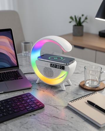 LED Masa Lambası 13 Renkli Kablosuz Şarjlı XUCZGOOGLEDİJİTAL-7