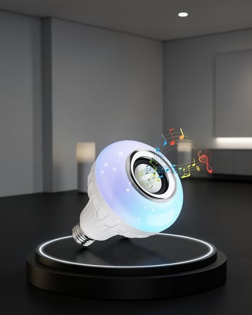 Akıllı LED Ampul E27 Müzik Çalarlı XUCZLAMBAHOPARLÖRRR-1