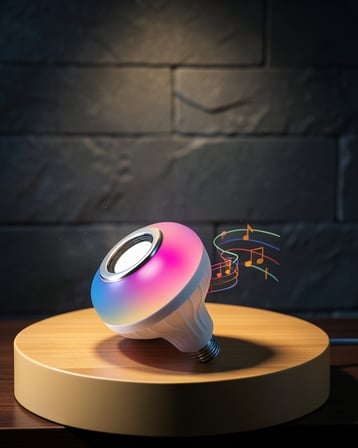 Bluetooth'lu RGB LED Ampul E27 XUCZLAMBAHOPARLÖRRR-4