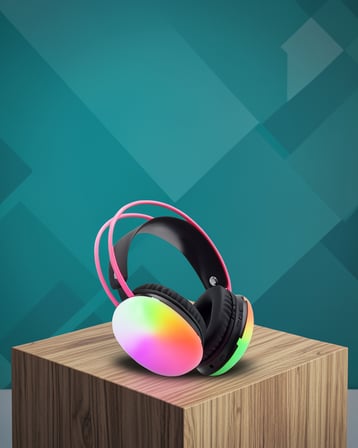 RGB Aydınlatmalı Type-C Şarjlı Oyuncu Kulaklık XUCZPG580KULAKLIKKKKKKK-4