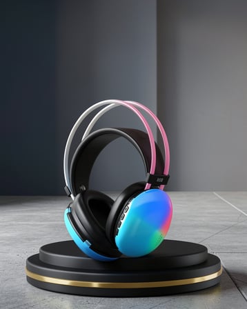 Kablosuz Gaming Kulaklık Uzun Pil Ömrü XUCZPG580KULAKLIKKKKKKK-5