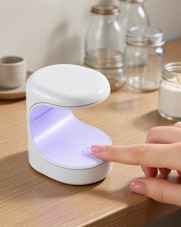 Mini Tırnak Kurutucu UVLED Işık Teknolojisi XUCZPROTEZTIRNAKKURUTMAAAA-6