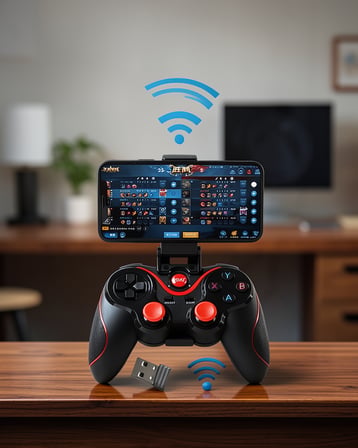 Şarjlı Kablosuz Gamepad XUCZZX3GAMEPAD-1