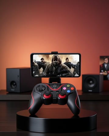 Kablosuz Oyun Kumandası 8 Saat Pil Ömrü XUCZZX3GAMEPAD-3