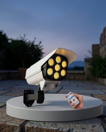Güneş Enerjili LED Işık + Kamera Görünümü XUCZZZKAMERAGÖRÜNÜMLÜKAMERAAA-2