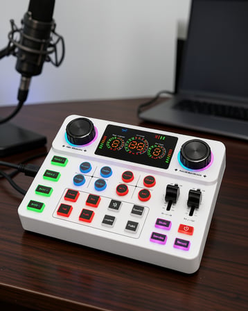 Ses Kartı XUCZZZKSASOUNDCARD-2-1 Podcast ve Karaoke için