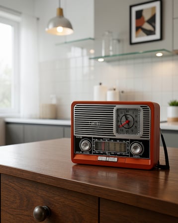 Vintage Radyo Nostaljik Tasarım XUCZZZNOSTALJİK1647RADYOOO-3