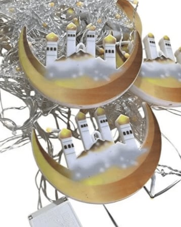 3 metre Ramazan LED saçak ışık XUCZZZRAMAZANLEDİ-1-1