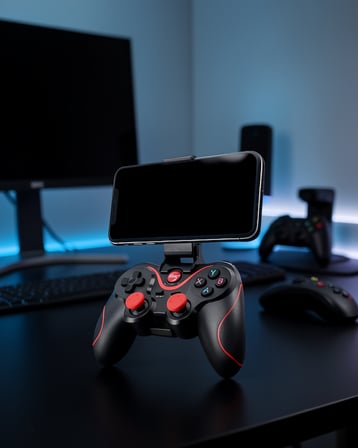 Bluetooth Gamepad Tek Cihaz Destekli XUCZZZX3GAMEPADDD-2