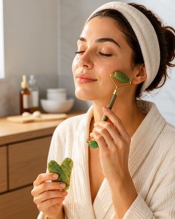 Yeşim Taşı Roller ve Gua Sha Seti XXUCZZZYEŞİMTAŞI