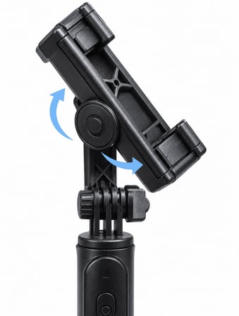Döndürülebilir Tutuculu Bluetooth Selfie Çubuğu bsf2-2