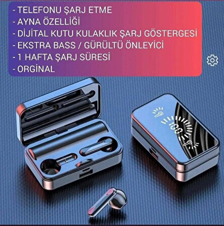 S20 Bluetooth Kulaklık Ayna Samsung iPhone 