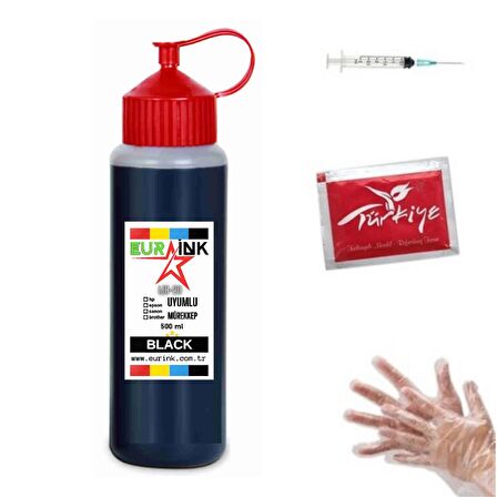 Canon Pixma G1460 Uyumlu Mürekkep 500ml Siyah