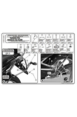 Kl351yamahafz6-fz6600fazer(04-06)yançantataşıyıcı