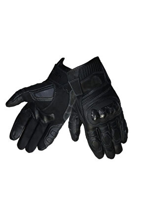 Power Spor Deri Eldiven Siyah [large Beden]
