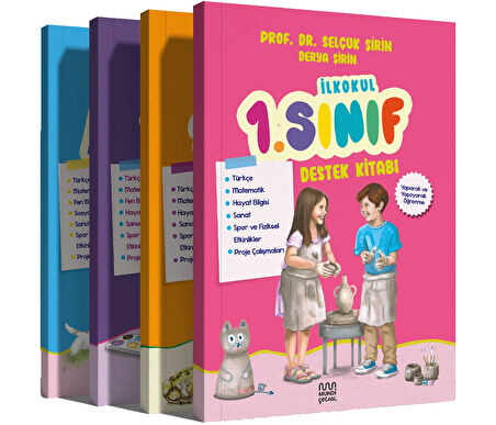 Prof. Dr. Selçuk Şirin İlkokul Destek Kitabı Seti (4 Kitap)