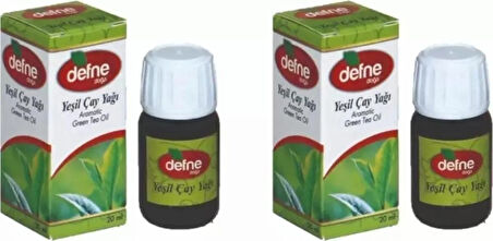 DefneDoğa Yeşil Çay Yağı 20ML x 2 Adet