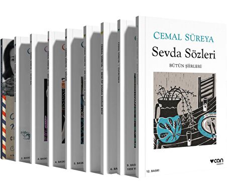 Cemal Süreya Seti (9 Kitap)