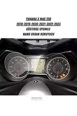 Yamaha X Max 250 Gösterge Uyumlu Nano Ekran Koruyucu 2018-2023